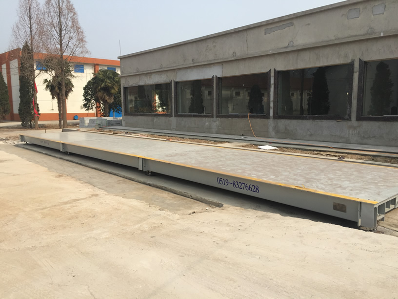 宿州糧食局120T汽車(chē)衡項(xiàng)目安裝調(diào)試